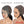 Load image into Gallery viewer, 12 INCHES 13X4 MIX COLOR BROWN CURLY BOB WIG COMPACT FRONTAL LACE WIG