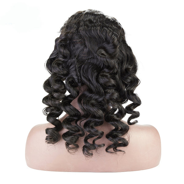 GORGEOUS 18INCH 13*4 LACE GLUELESS LOOSE WAVE LACE WIG