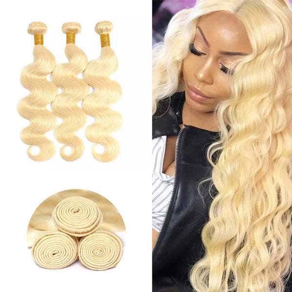 Eilice Hair Body Wave Human Hair Bundles 12inch Body Wave 4 Bundles Unprocessed Virgin Brazilian Hair Weave Bundles 613 Color On Sale