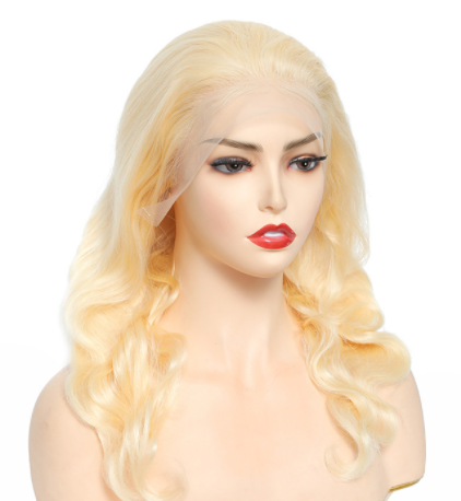 100% Unprocessed Human Virgin Hair Recommended Blonde 613 5x5 Lace Wig With Wholesale Price