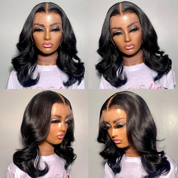 UNDETECTABLE INVISIBLE LACE GLUELESS 13X4 FRONTAL LACE WIG REAL HD LACE