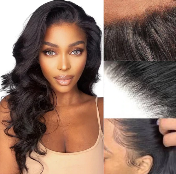 UNDETECTABLE INVISIBLE LACE GLUELESS 13X4 FRONTAL LACE WIG REAL HD LACE