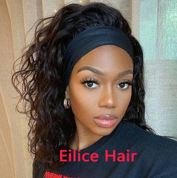 12-16 INCHES LOOSE DEEP WAVE AFFORDABLE HEADBAND WIG