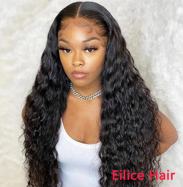 20-30 INCHES LONG LENGTH UNDETECTABLE LACE WATER WAVE 13X4 FRONTAL LACE WIG | REAL HD LACE