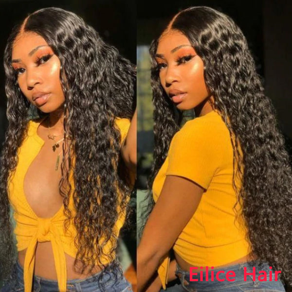 20-30 INCHES LONG LENGTH UNDETECTABLE LACE WATER WAVE 13X4 FRONTAL LACE WIG | REAL HD LACE