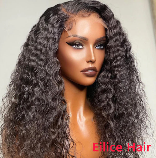 20-30 INCHES 5X5 WET AND WAVY UNDETECTABLE INVISIBLE LACE GLUELESS CLOSURE LACE WIG | REAL HD LACE