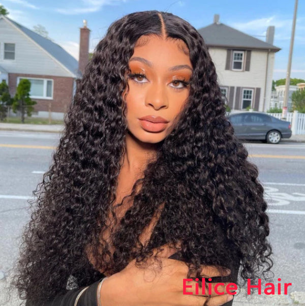 20-30 INCHES 5X5 WET AND WAVY UNDETECTABLE INVISIBLE LACE GLUELESS CLOSURE LACE WIG | REAL HD LACE