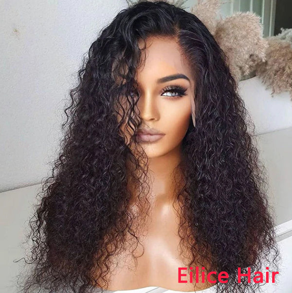 16-30 INCHES WET AND WAVY HIGH DENSITY GLUELESS COMPACT 13X4 FRONTAL LACE WIG