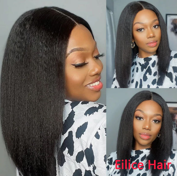 EILICE HAIR STRAIGHT 4X4 WIG GLUELESS CLOSURE WIG