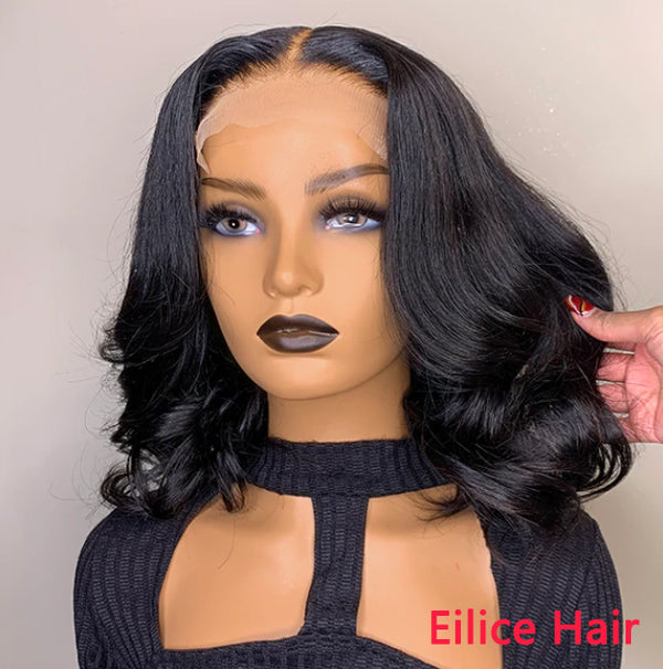 GORGEOUS 5X5 LACE 12-30 INCHES GLUELESS LOOSE WAVE LACE WIG | LARGE SIZE CAP