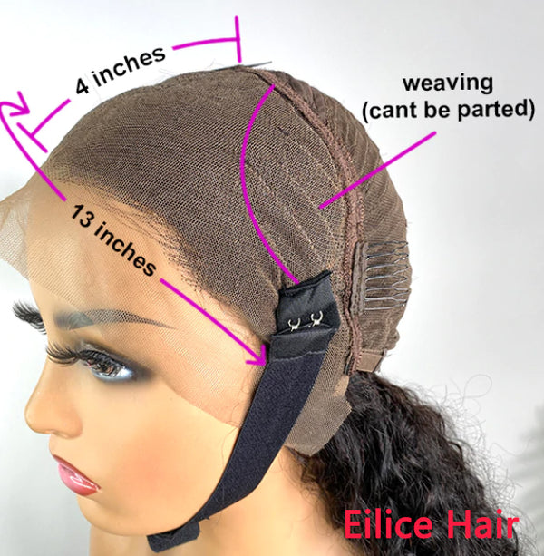 SPECIAL OFFER HIGH DENSITY KINKY STRAIGHT GLUELESS LACE WIG