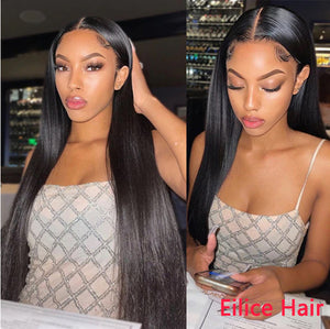 UNDETECTABLE INVISIBLE REAL HD LACE STRAIGHT 13X4 FRONTAL LACE WIG