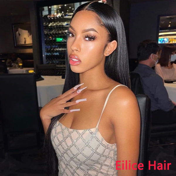 UNDETECTABLE INVISIBLE REAL HD LACE STRAIGHT 13X4 FRONTAL LACE WIG