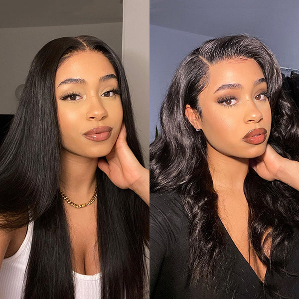 180% Density Frontal Lace Wig Glueless Pre Plucked