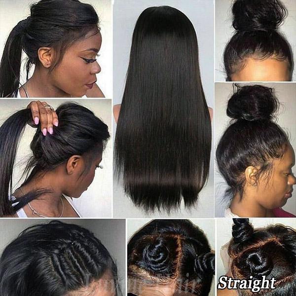 Breathable 360 Lace Wig Pre Plucked