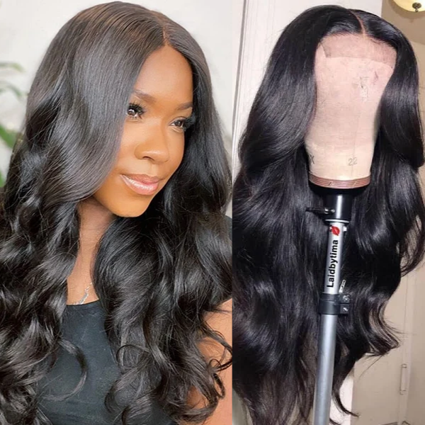 Body Wave Glueless Breathable 4x4 Lace Closure Wig