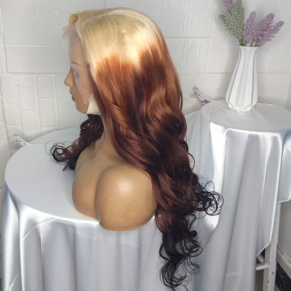 Celebrity Style Ombre Blonde #613 Frontal Lace Wig