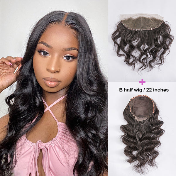 Detachable 13x4 Lace Frontal Wig | Length Switched Arbitrarily | Free Combination