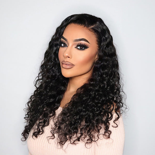 Loose Water Wave Undetectable Invisible 13x4 Frontal Lace Wig | Real HD Lace