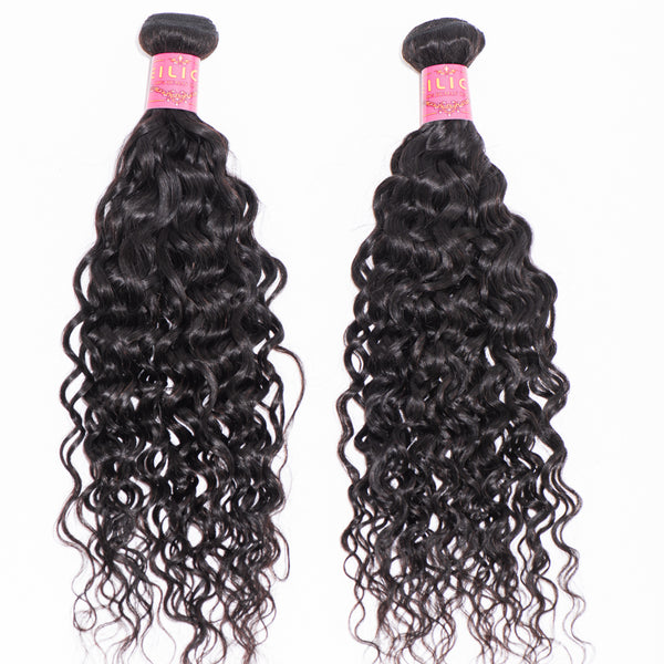 10-30 INCHES NATURAL BLACK FRENCH CURLY HAIR BUNDLE PIECE