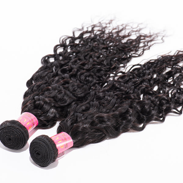 10-30 INCHES NATURAL BLACK FRENCH CURLY HAIR BUNDLE PIECE