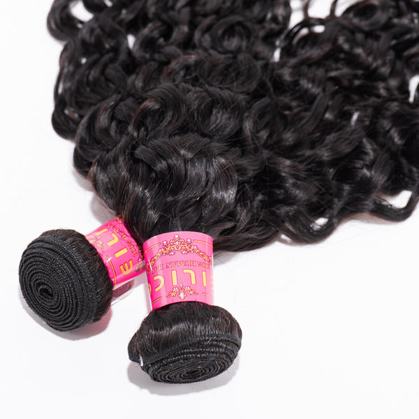 10-30 INCHES NATURAL BLACK FRENCH CURLY HAIR BUNDLE PIECE