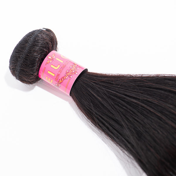 10-30 INCHES NATURAL BLACK STRAIGHT HAIR BUNDLES PIECE