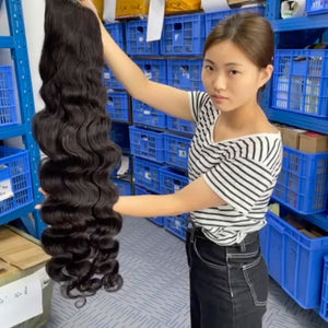 2022 Hot Sale 100% Unprocessed Virgin Human Hair Natural Color Straight Wavy Big 13*4 Frontal Lace Wig Wholesale Price