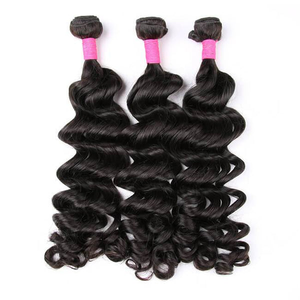 3Pcs Best Virgin Human Hair Bundles All Textures