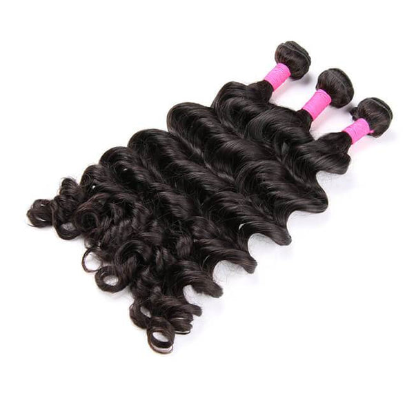 3Pcs Big Curl Best Virgin Human Hair Bundles