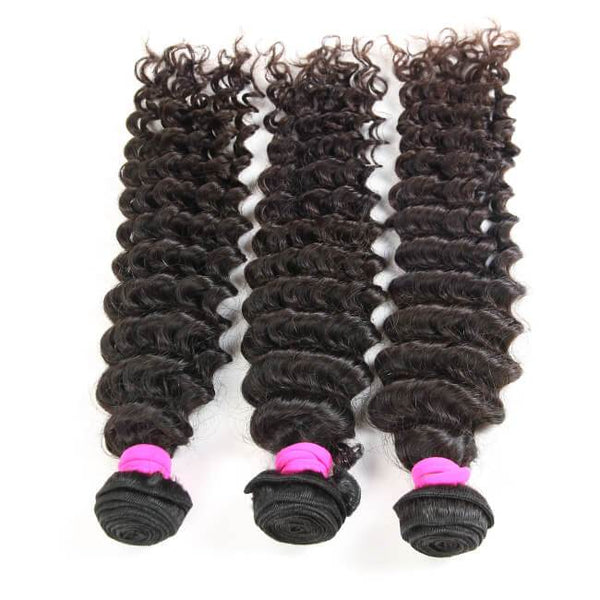 3Pcs Deep Wave Best Virgin Human Hair Bundles