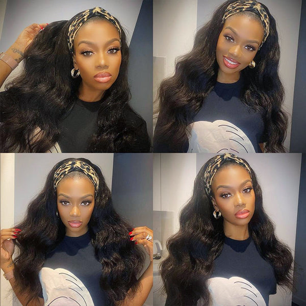 Body Wave High Density Affordable Headband Wig (Get Free Trendy Headband)