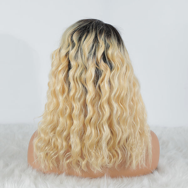 1B/613 Blonde Celebrity Style 13x4 Frontal Lace Wig