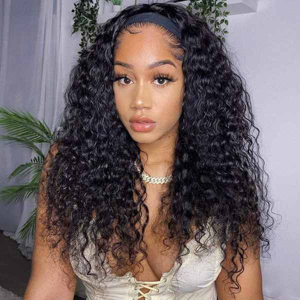 Wet And Wavy Affordable Headband Wig (Get Free Trendy Headbands)