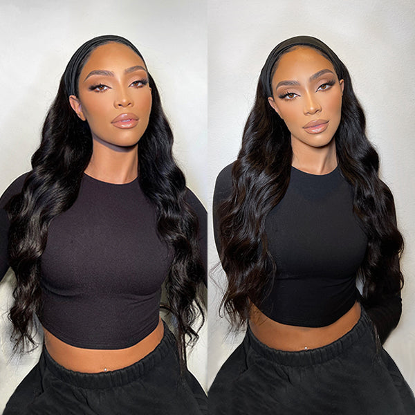 Body Wave High Density Affordable Headband Wig (Get Free Trendy Headband)