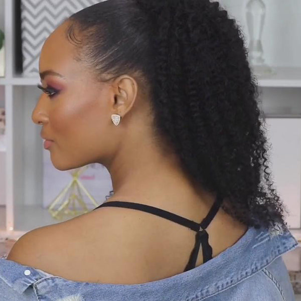 Human Hair Sleek Ponytail Easy To Wear | Upgraded 2.0