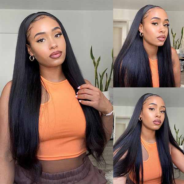 Affordable Headband Wig Beginner Friendly | Throw On & Go