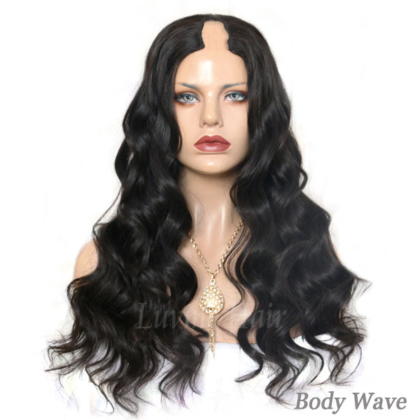 U Part Wig Quick & Easy Affordable Wig (Get Free Clip In Set)