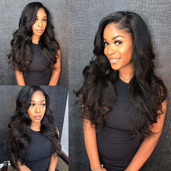 U Part Wig Quick & Easy Affordable Wig (Get Free Clip In Set)