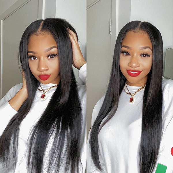 U Part Wig Quick & Easy Affordable Wig (Get Free Clip In Set)