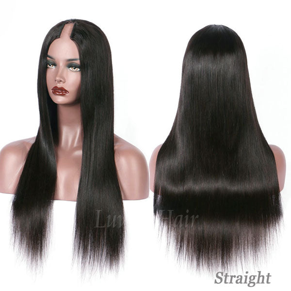 U Part Wig Quick & Easy Affordable Wig (Get Free Clip In Set)