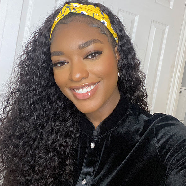 Wet And Wavy Affordable Headband Wig (Get Free Trendy Headbands)