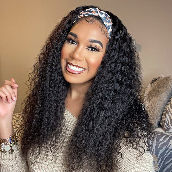 Wet And Wavy Affordable Headband Wig (Get Free Trendy Headbands)